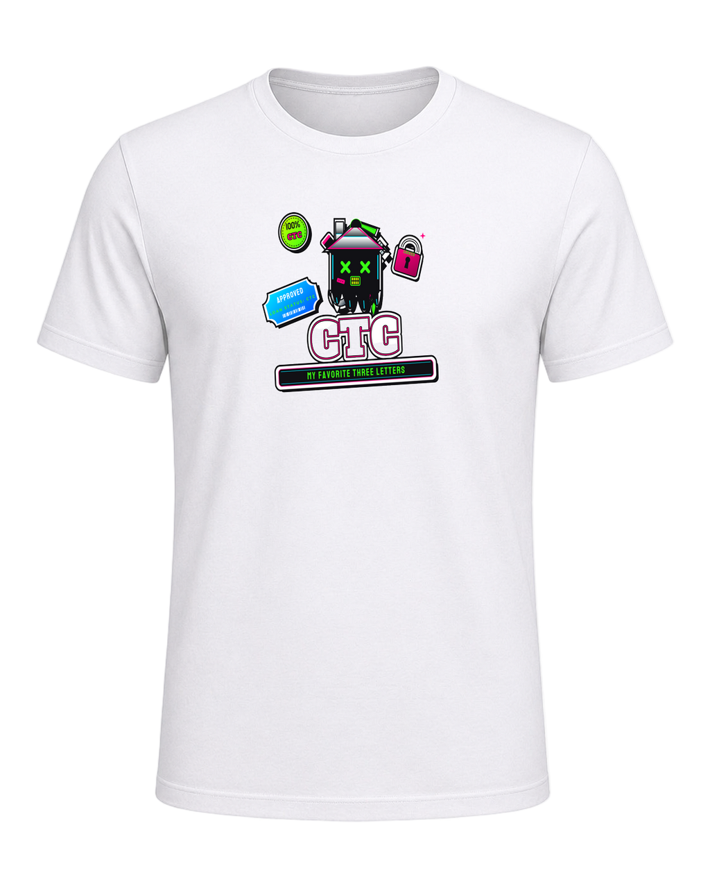 CTC: MY FAVORITE THREE LETTERS — White
