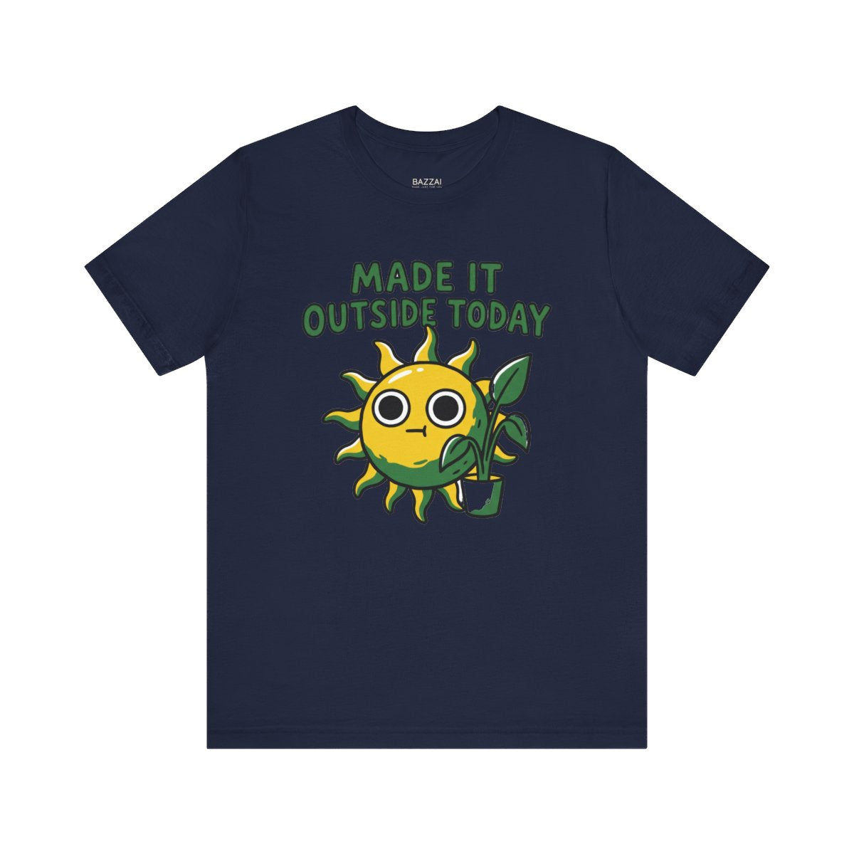 Small Wins Gift T-Shirt — Made It Outside Today — t-shirt design