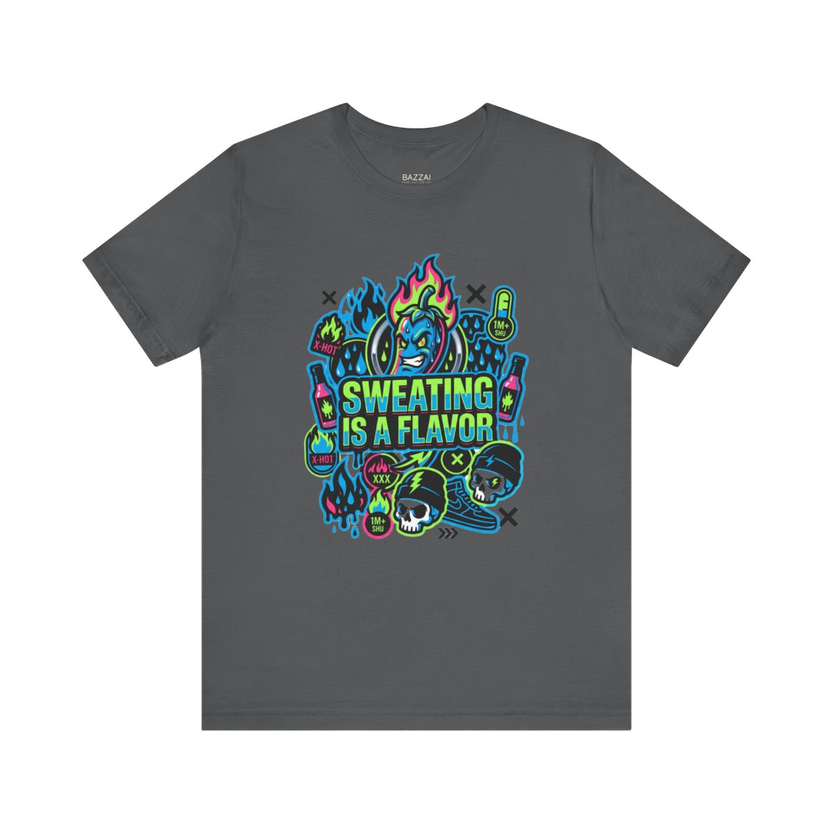 Extreme Heat T-Shirt — Sweating Is a Flavor — t-shirt design