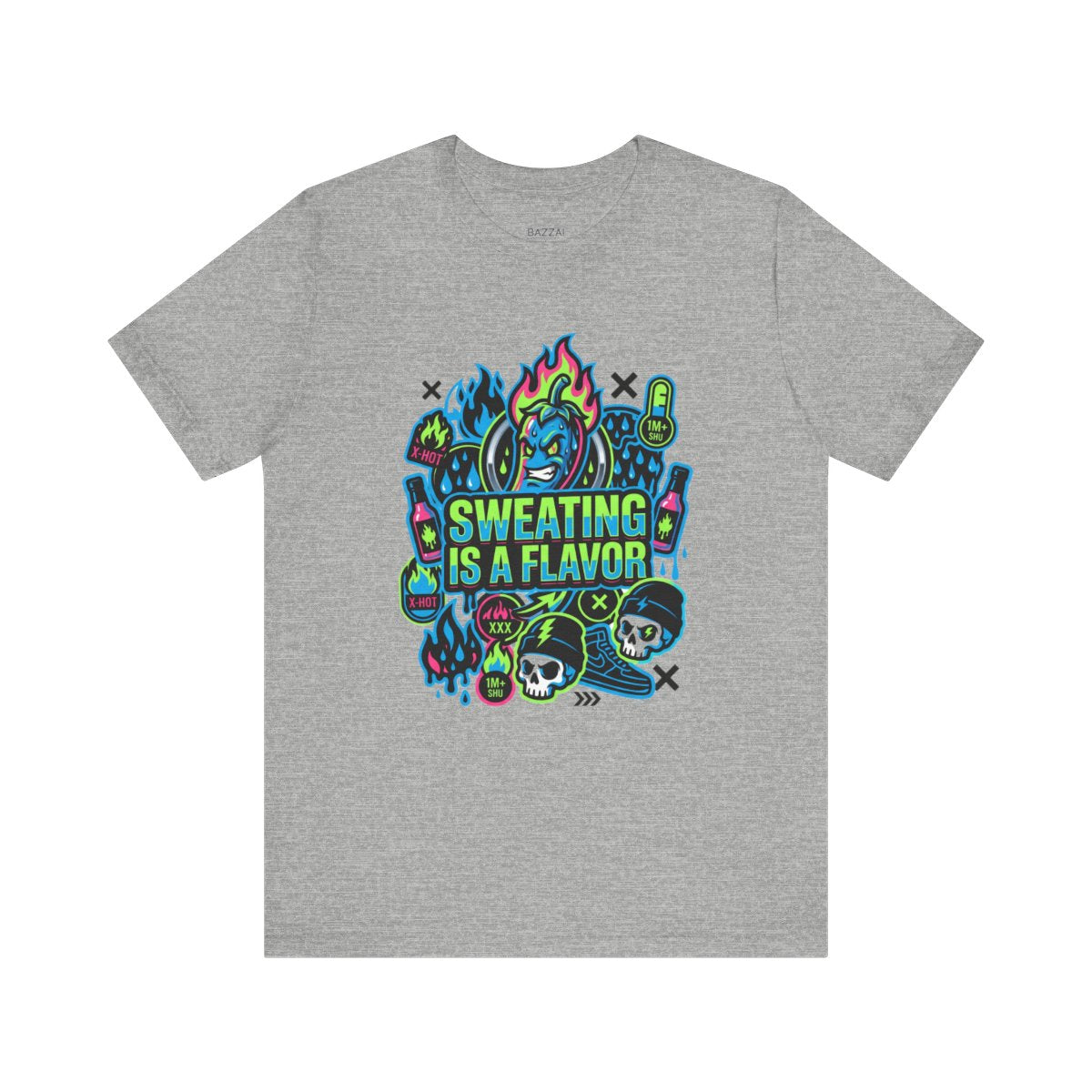 Extreme Heat T-Shirt — Sweating Is a Flavor — t-shirt design