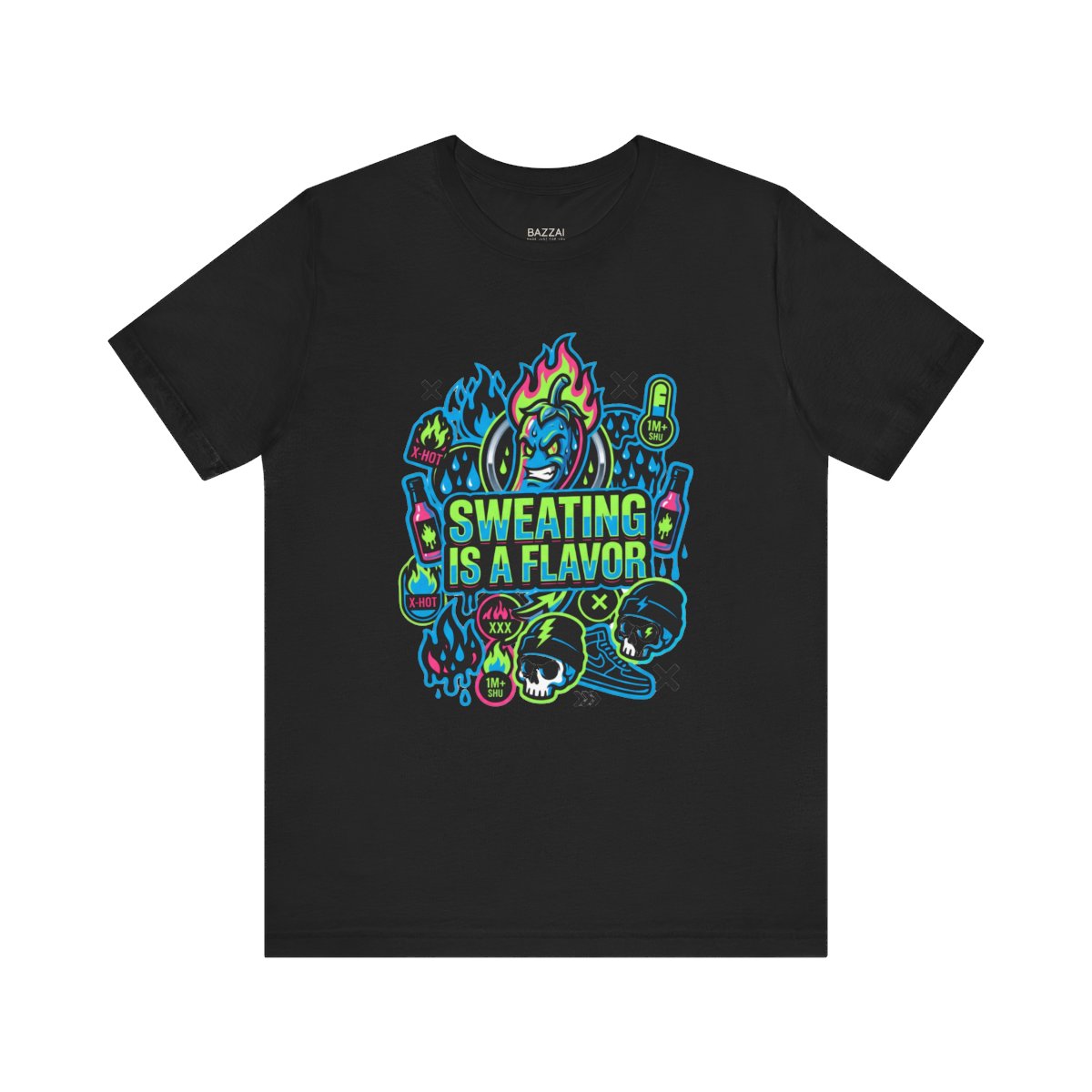 Extreme Heat T-Shirt — Sweating Is a Flavor — t-shirt design