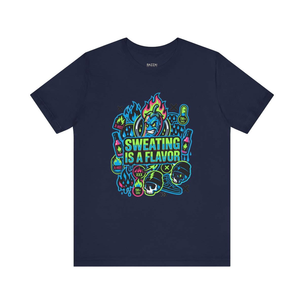 Extreme Heat T-Shirt — Sweating Is a Flavor — t-shirt design