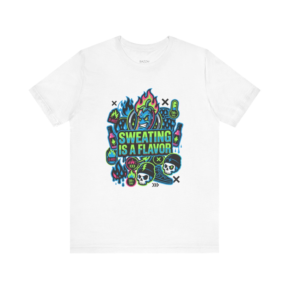 Extreme Heat T-Shirt — Sweating Is a Flavor — t-shirt design