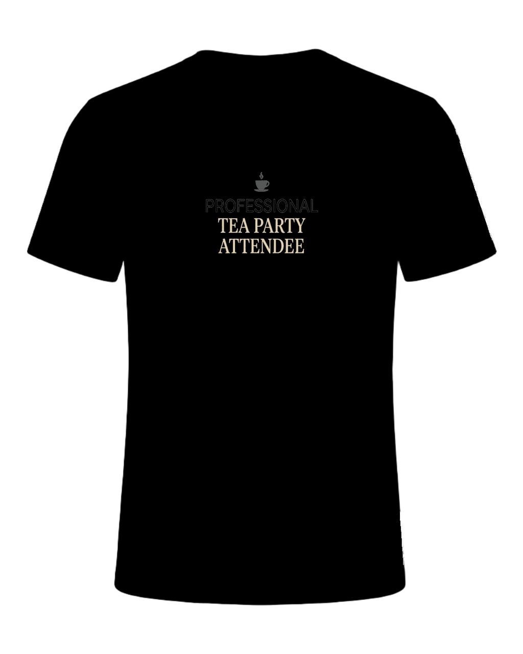 Professional tea party attendee — Black