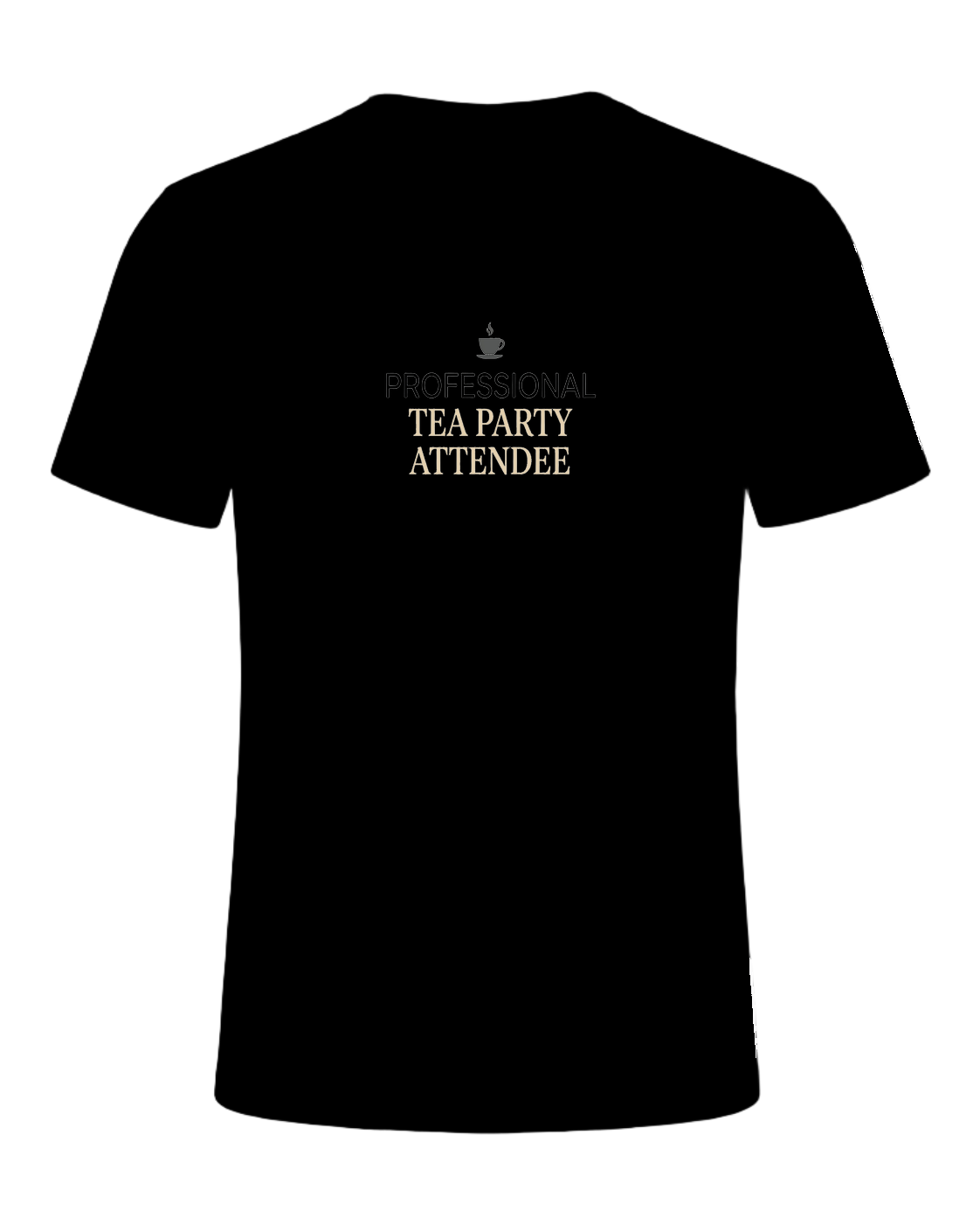 Professional tea party attendee — Black
