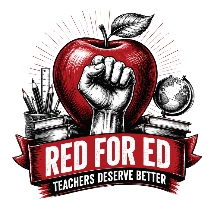 Red for Ed — Teachers Deserve Better Educator Tee