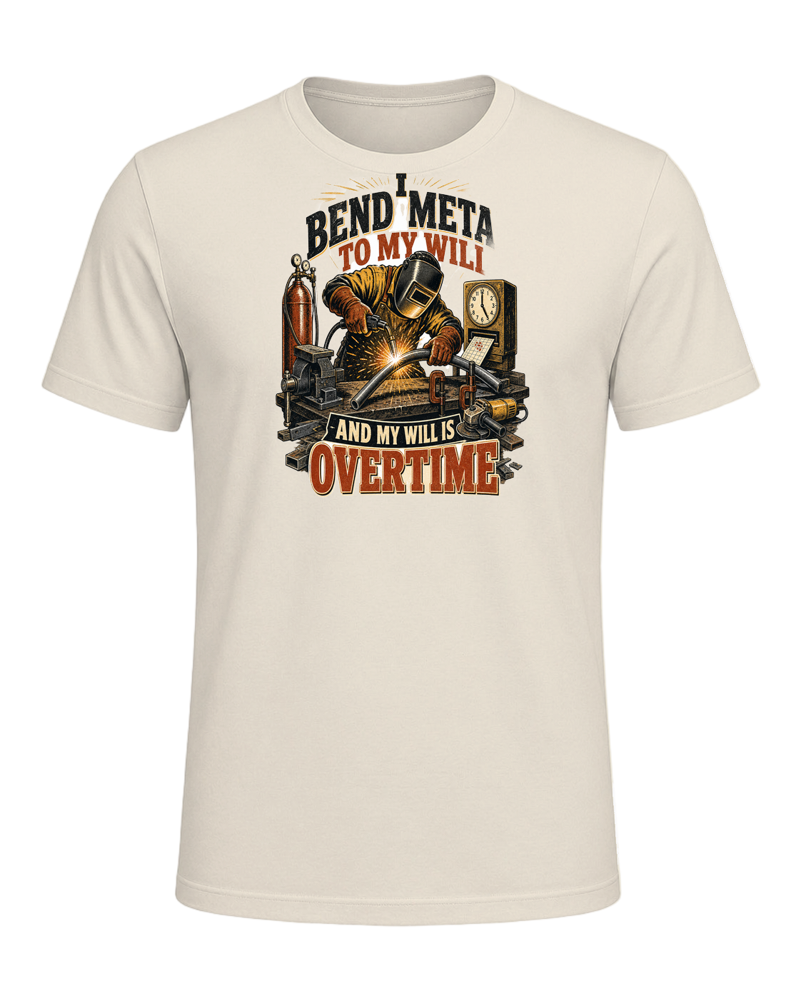 I bend metal to my will and my will is overtime — Heather Prism Natural