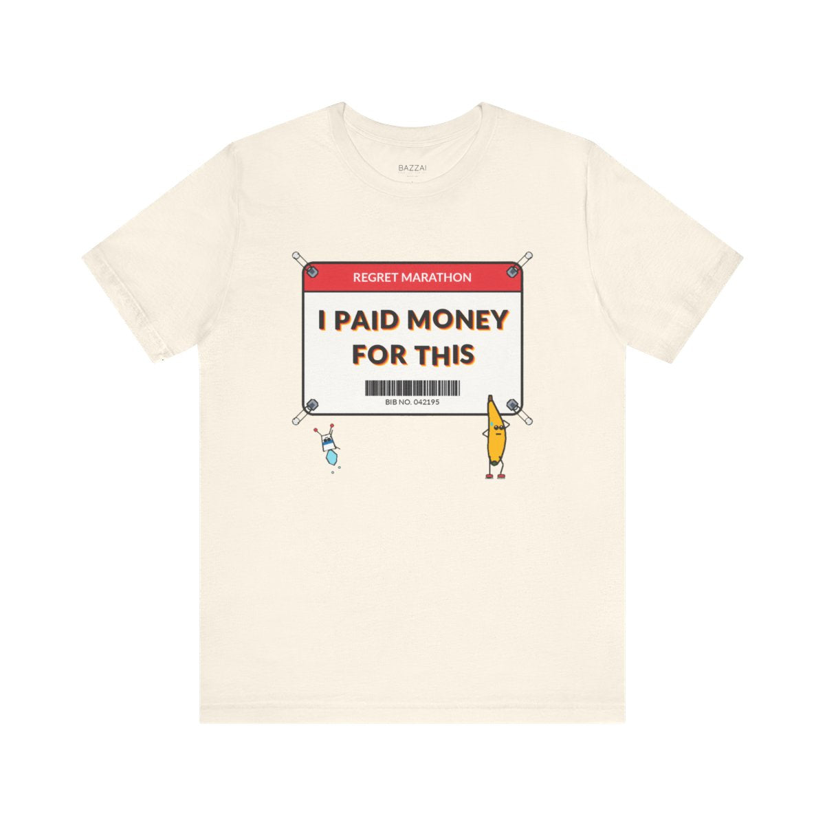 Funny Gym T-Shirt — I Paid Money for This — running t-shirt design
