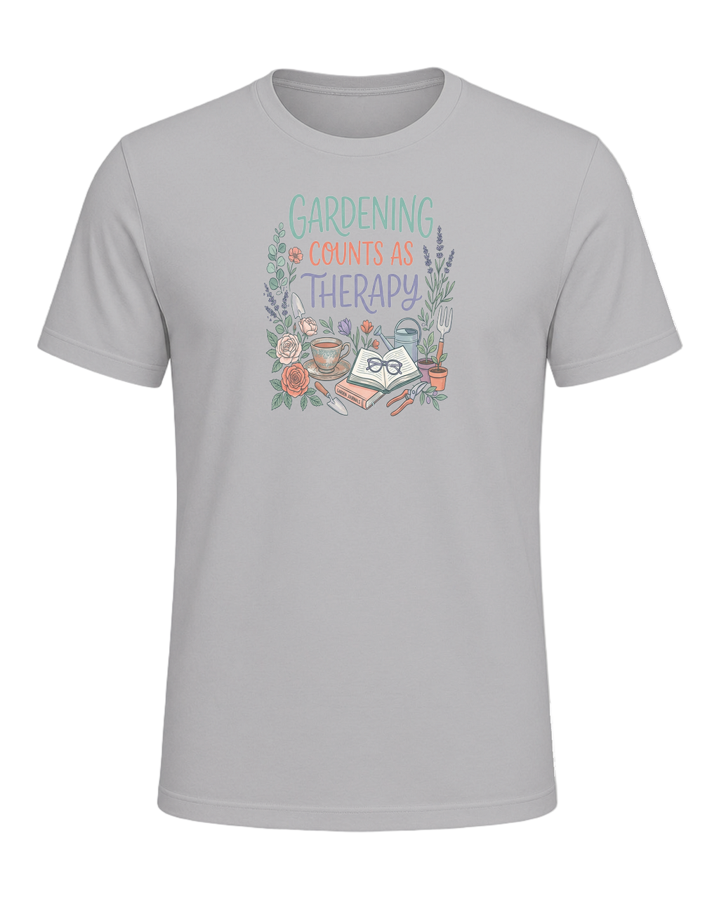 GARDENING COUNTS AS THERAPY — Athletic Heather
