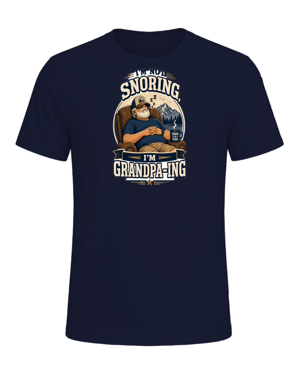 I'm not snoring, I'm grandpa-ing — Navy