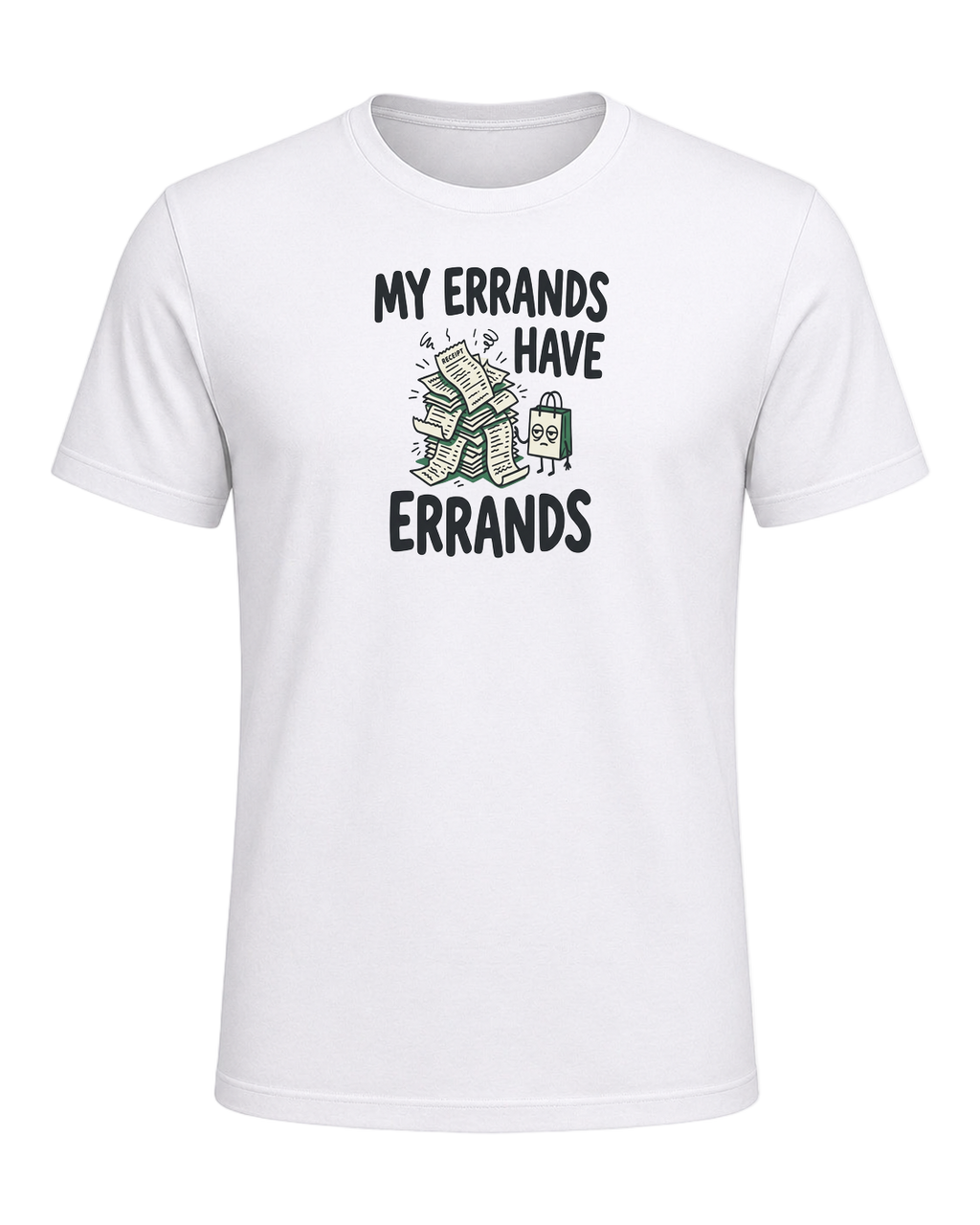 My Errands Have Errands — White