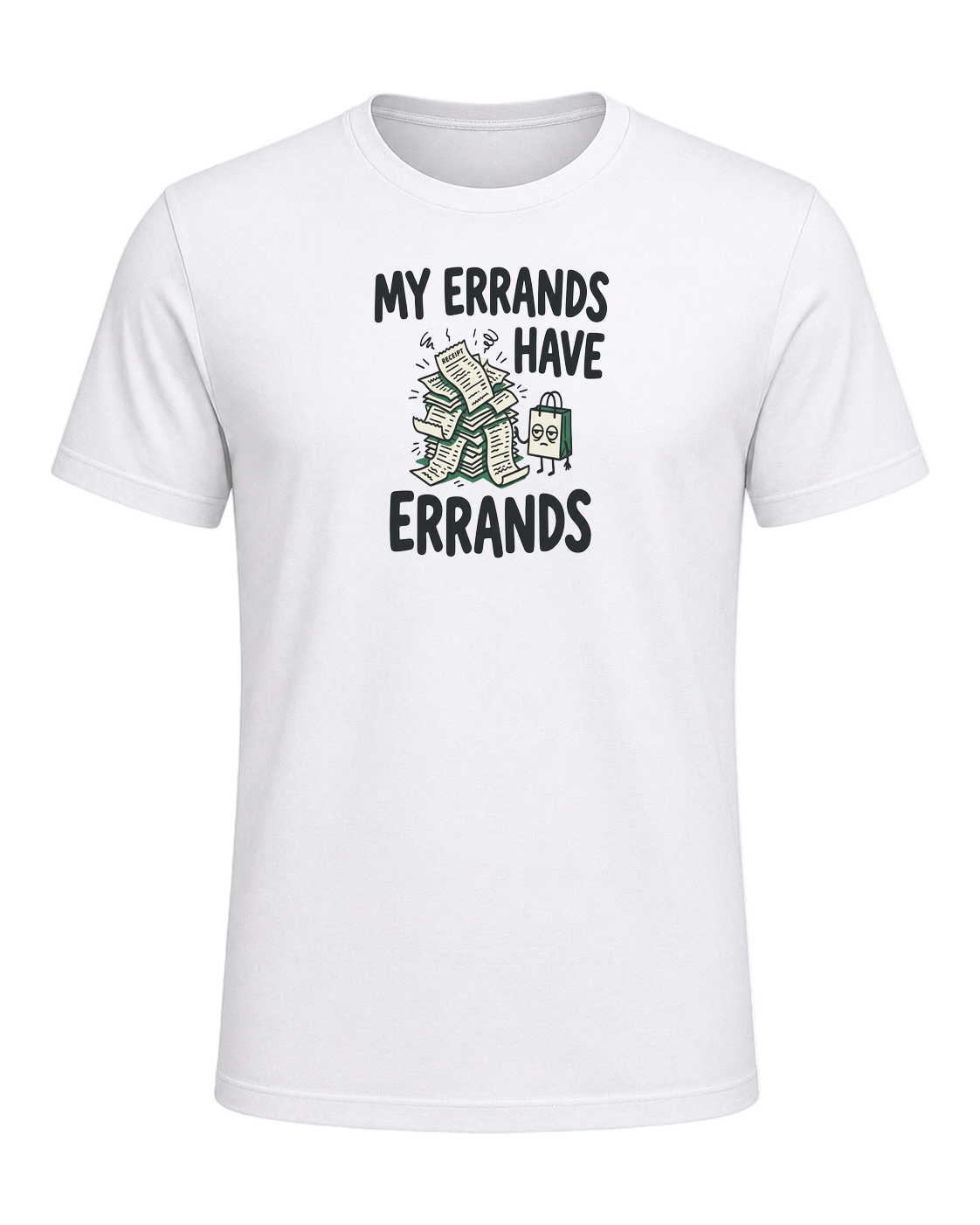 My Errands Have Errands — White
