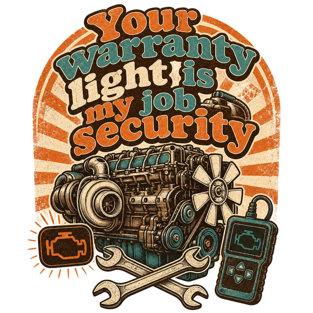 Your warranty light is my job security