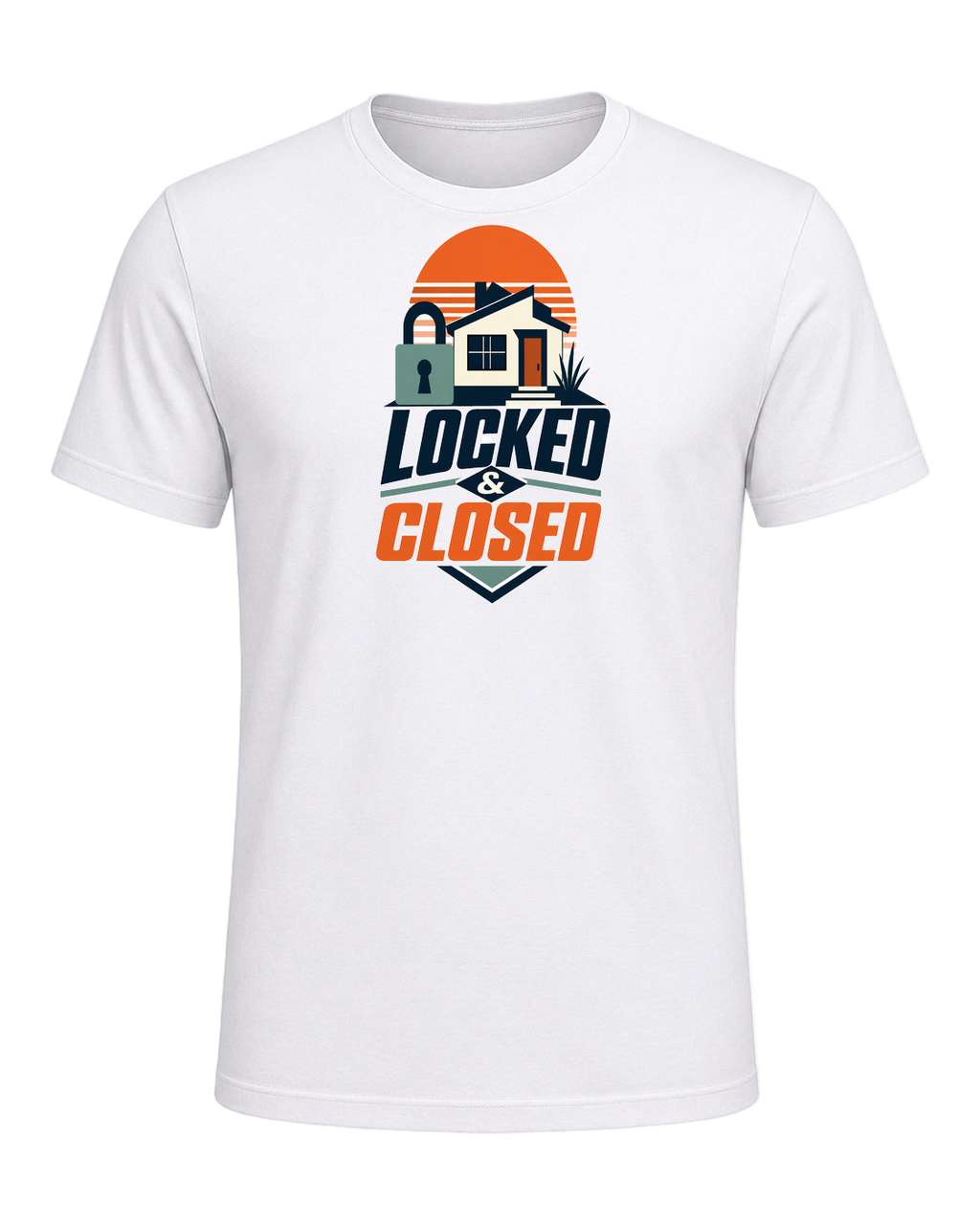 LOCKED & CLOSED — White