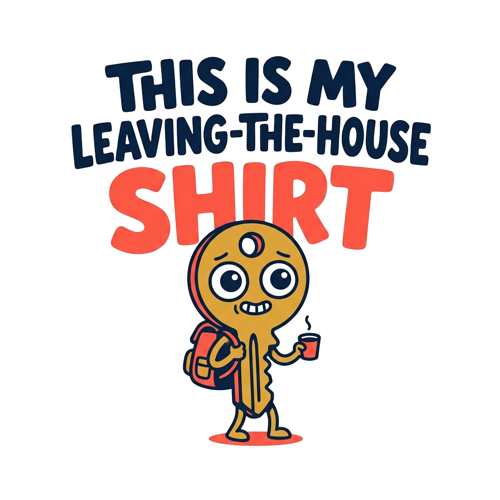 THIS IS MY LEAVING-THE-HOUSE SHIRT