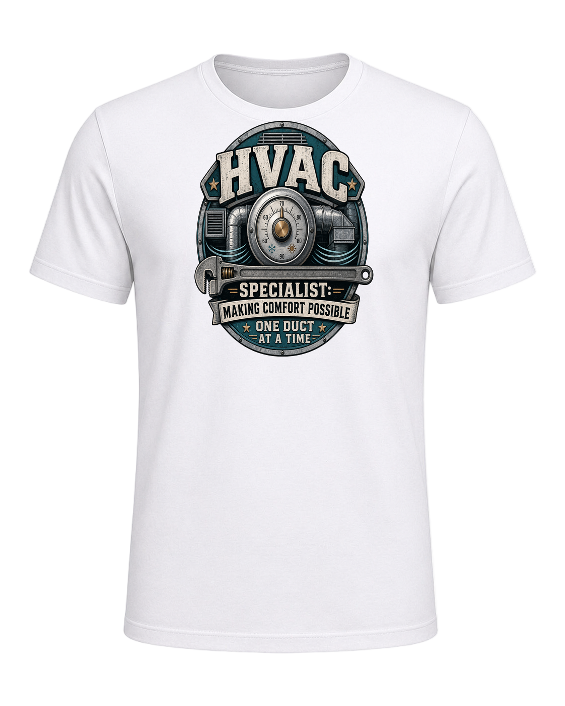 HVAC Technician — White