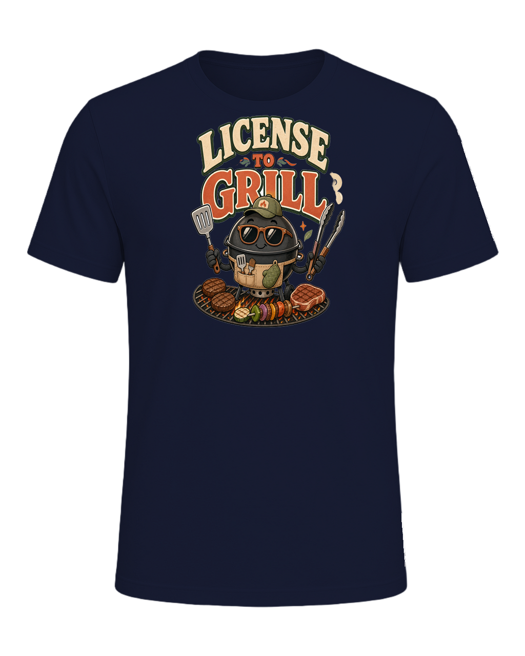 LICENSE TO GRILL — Navy