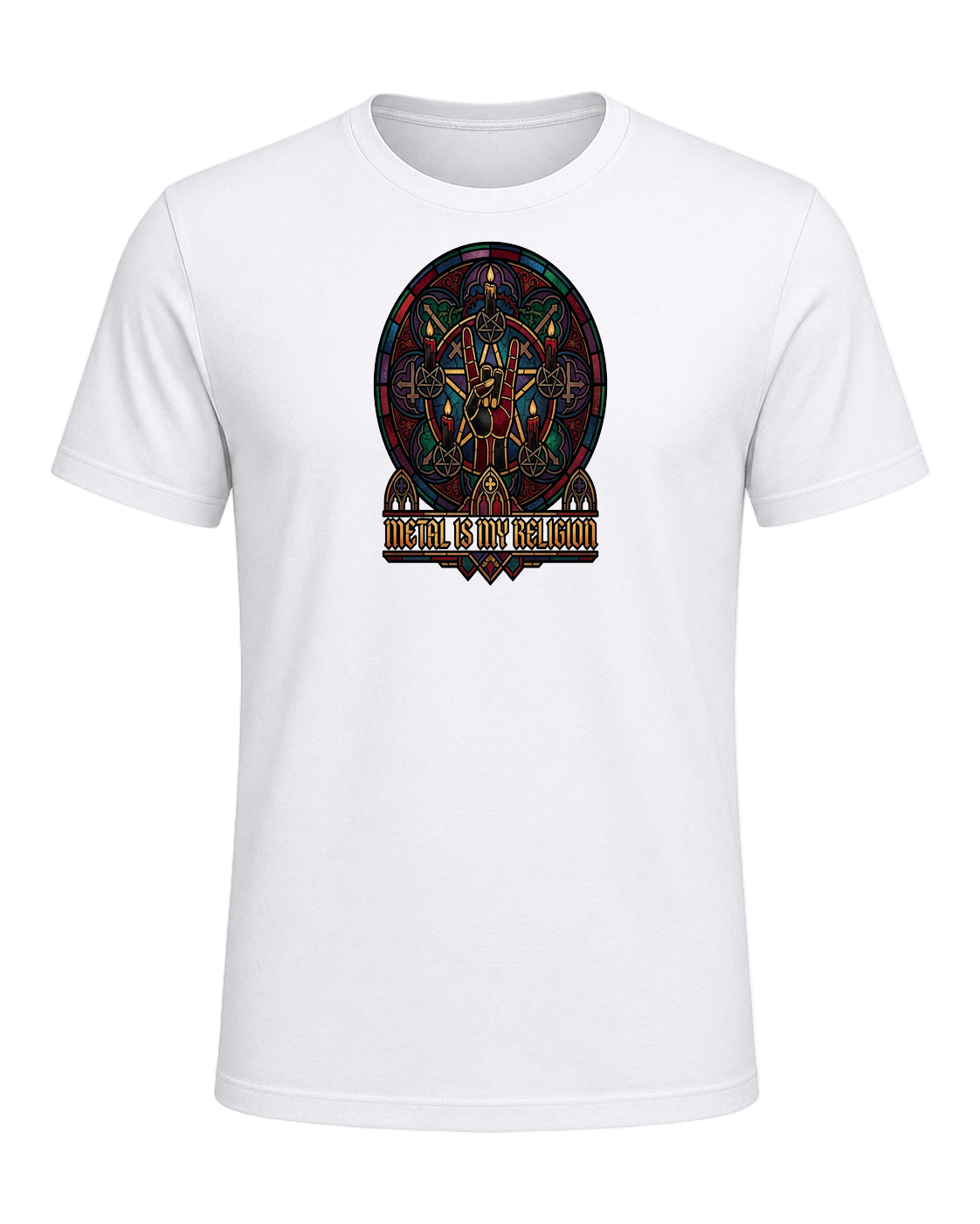 Metal Head Identity — White