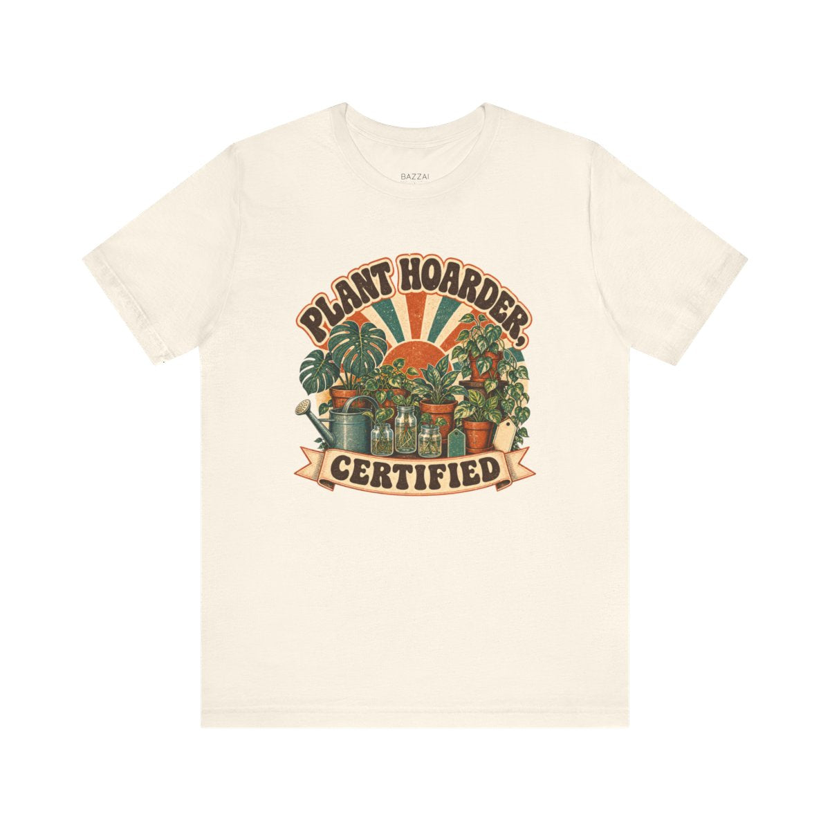 Plant Collector T-Shirt — Plant Hoarder, Certified — plants t-shirt design