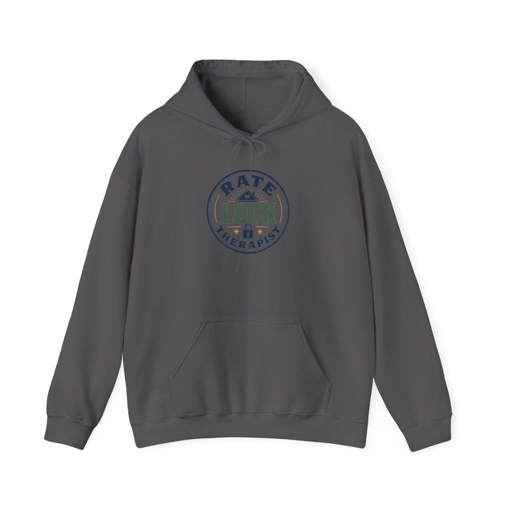 RATE LOCK THERAPIST Hoodie — Charcoal