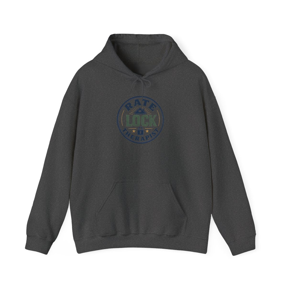 RATE LOCK THERAPIST Hoodie — Dark Heather