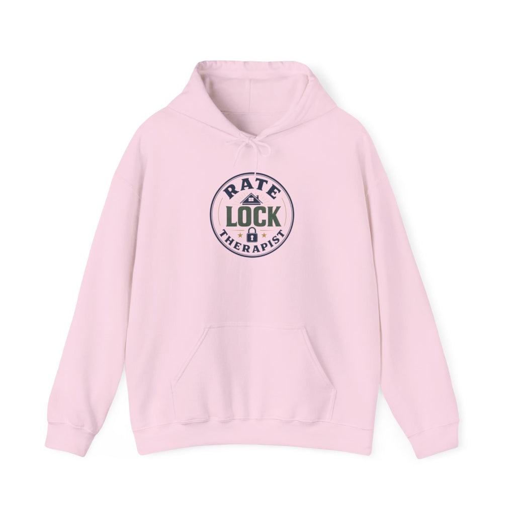 RATE LOCK THERAPIST Hoodie — Light Pink