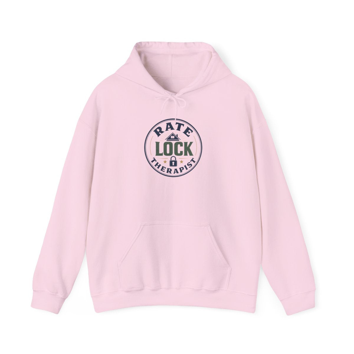 RATE LOCK THERAPIST Hoodie — Light Pink