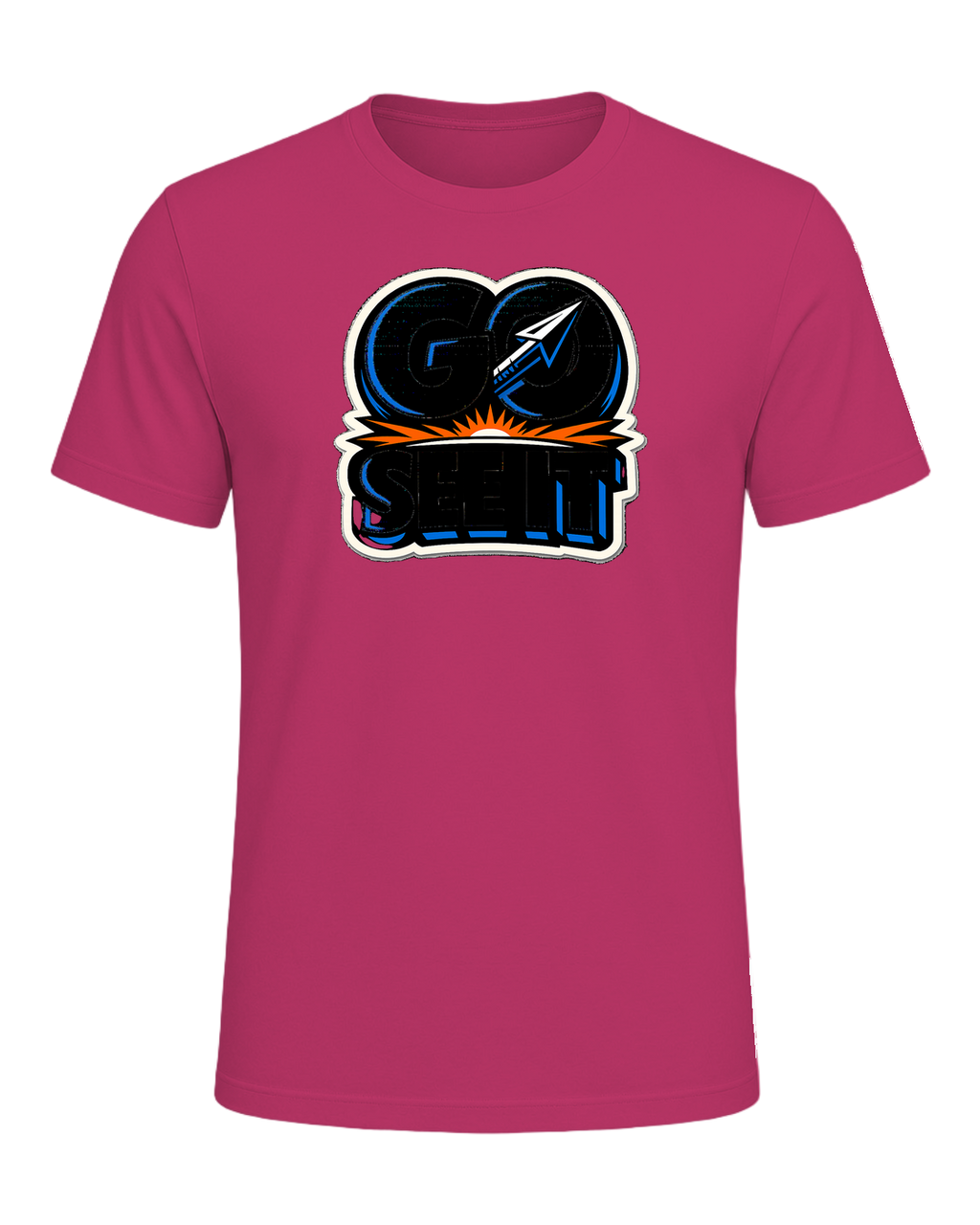 Go See It Tee — Berry