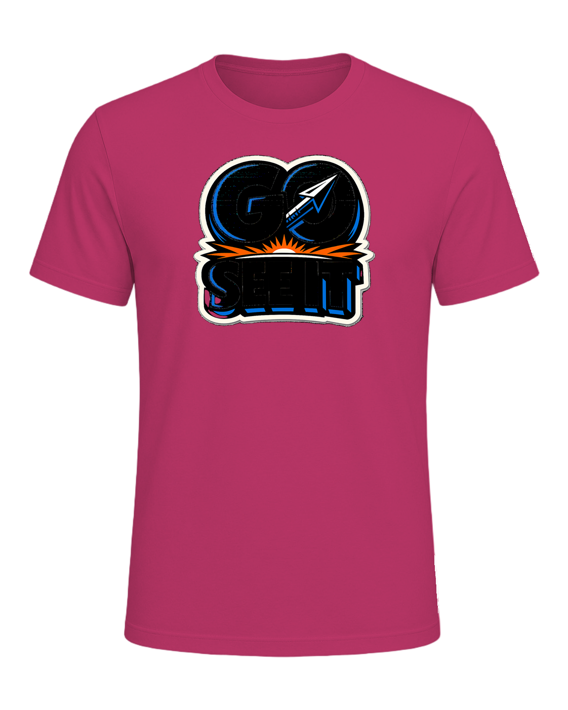 Go See It Tee — Berry