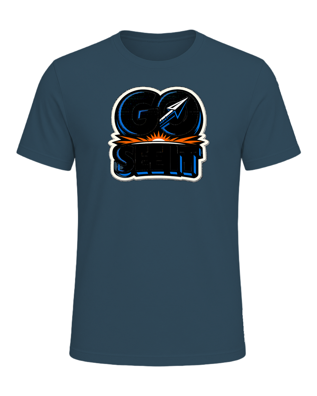 Go See It Tee — Deep Teal