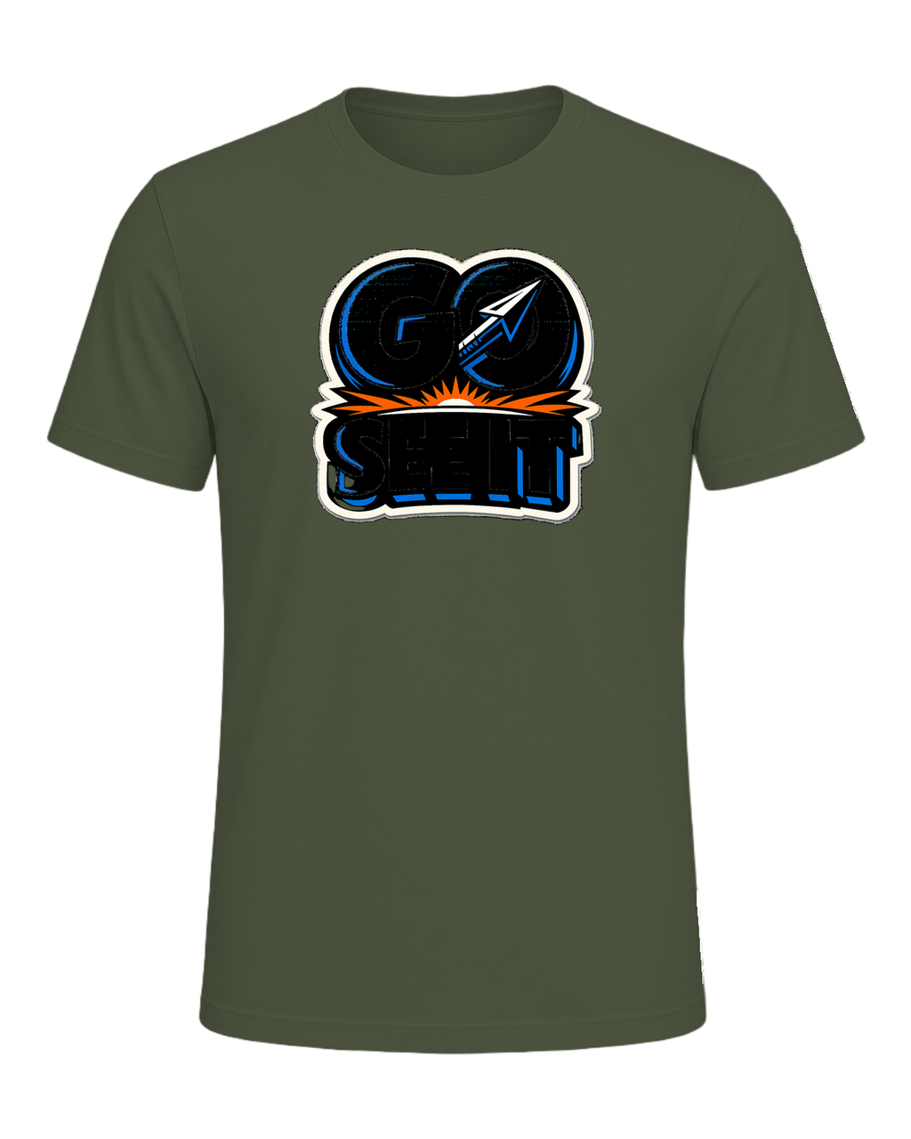 Go See It Tee — Military Green