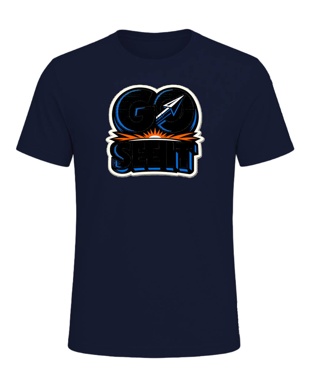 Go See It Tee — Navy
