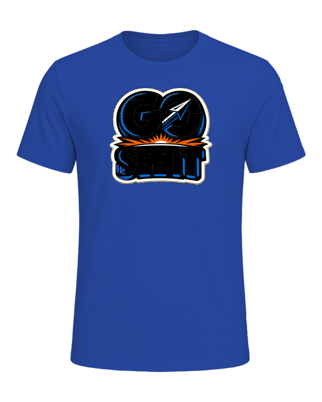 Go See It Tee — True Royal
