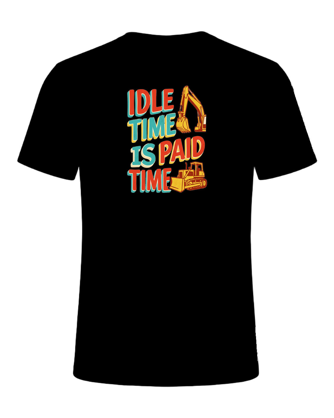 Idle time is paid time — Black