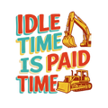 Idle time is paid time