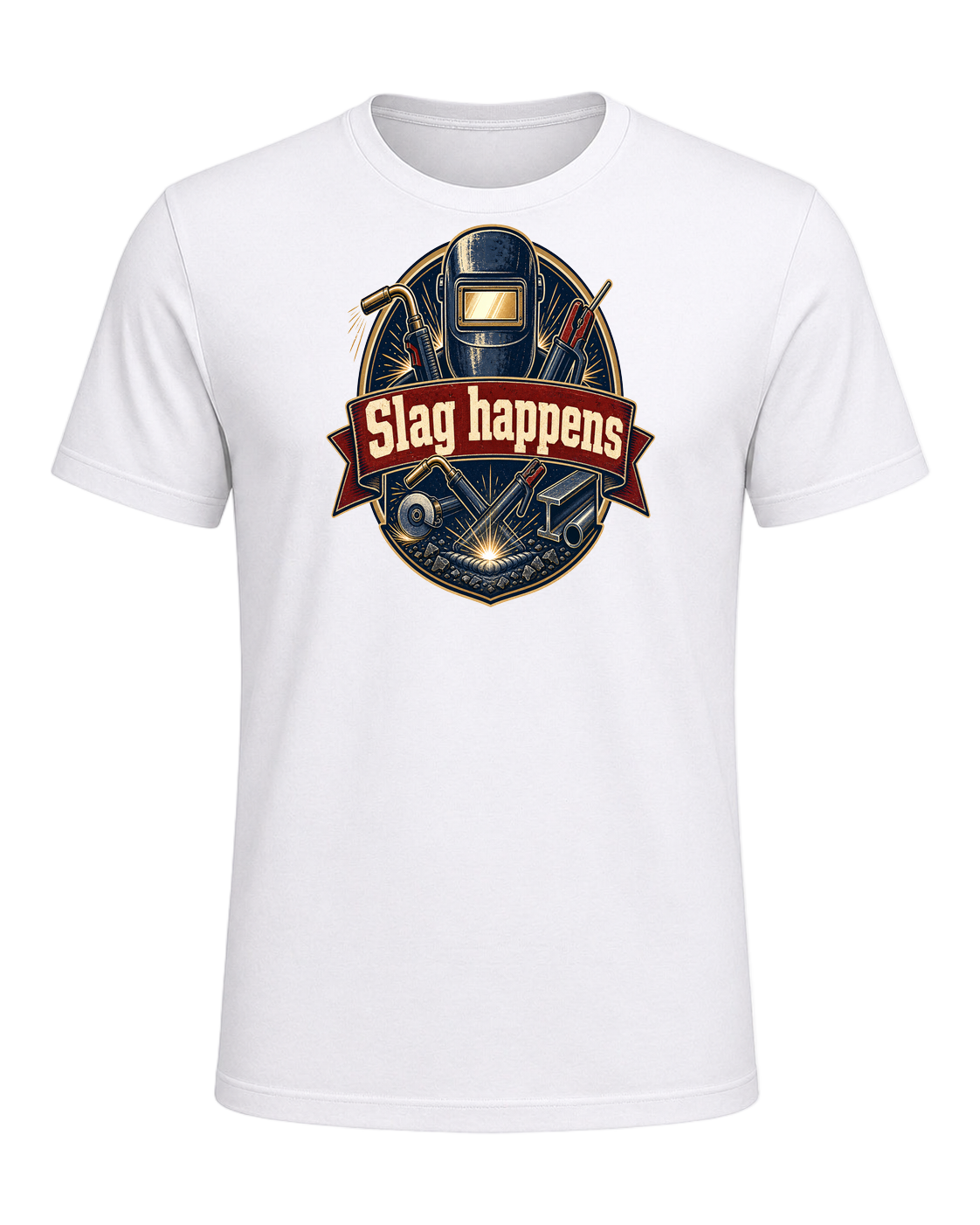Slag happens — White
