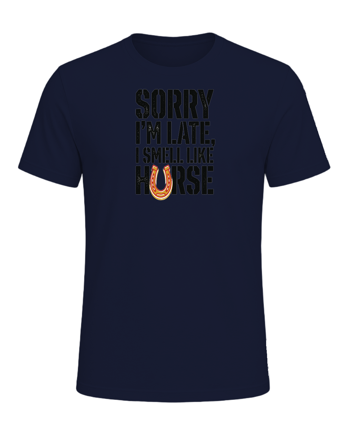 Sorry I'm Late, I Smell Like Horse — Navy
