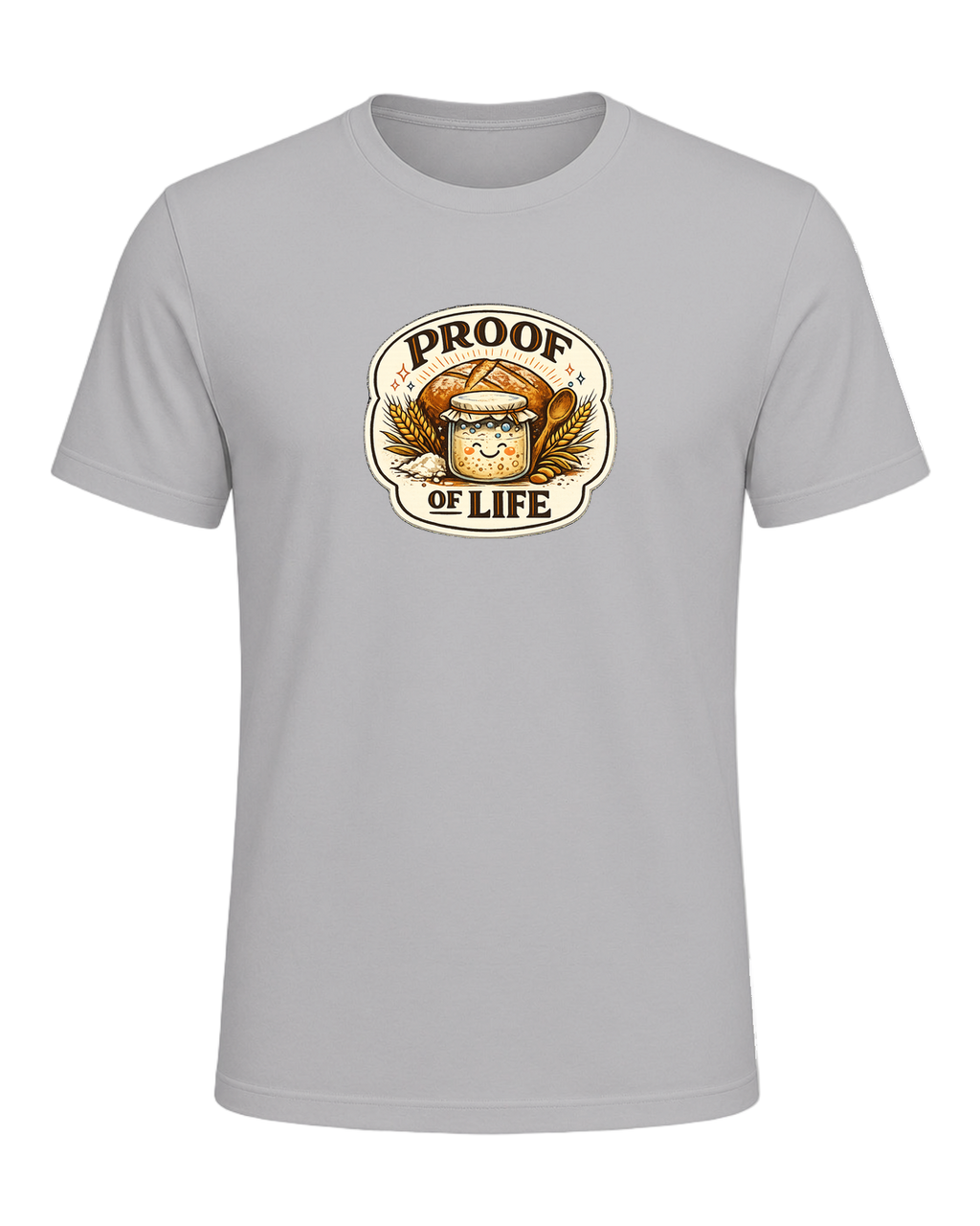 Proof Of Life Tee — Athletic Heather