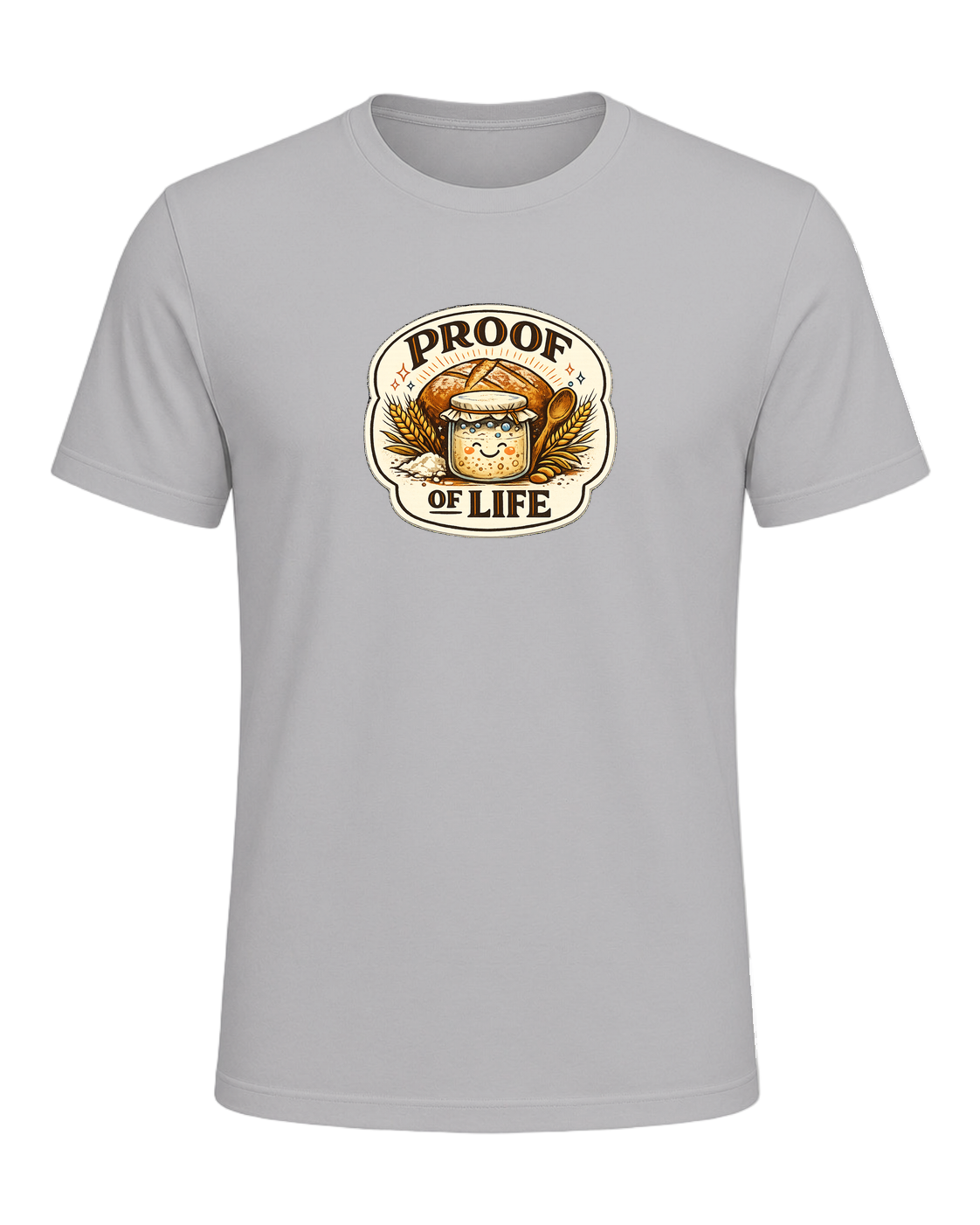 Proof Of Life Tee — Athletic Heather