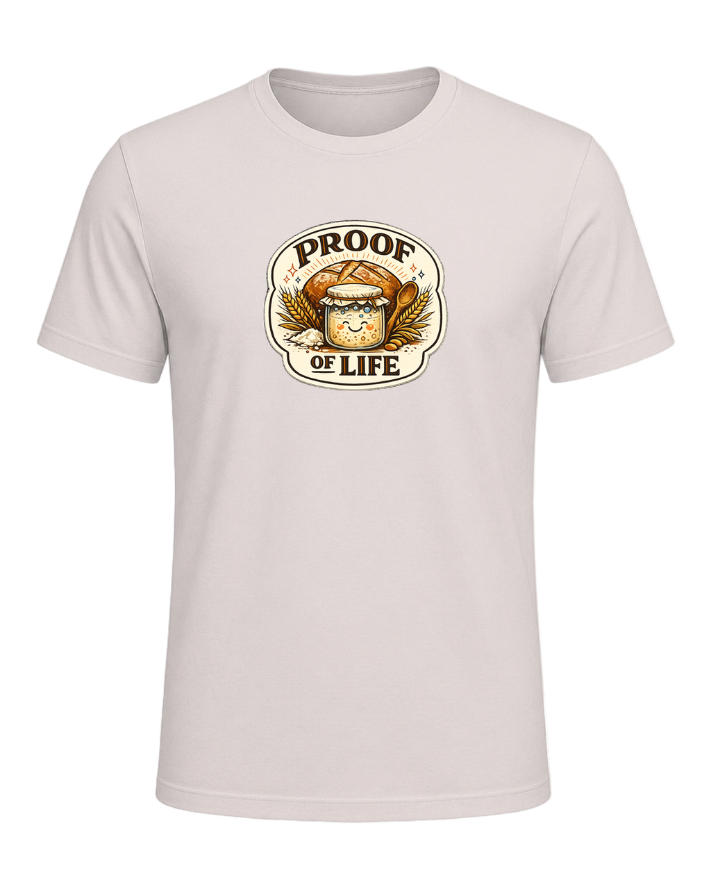 Proof Of Life Tee — Heather Dust