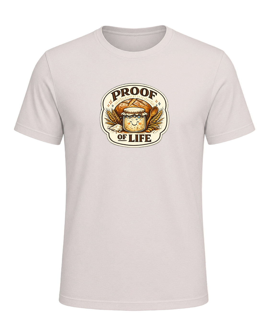 Proof Of Life Tee — Heather Dust