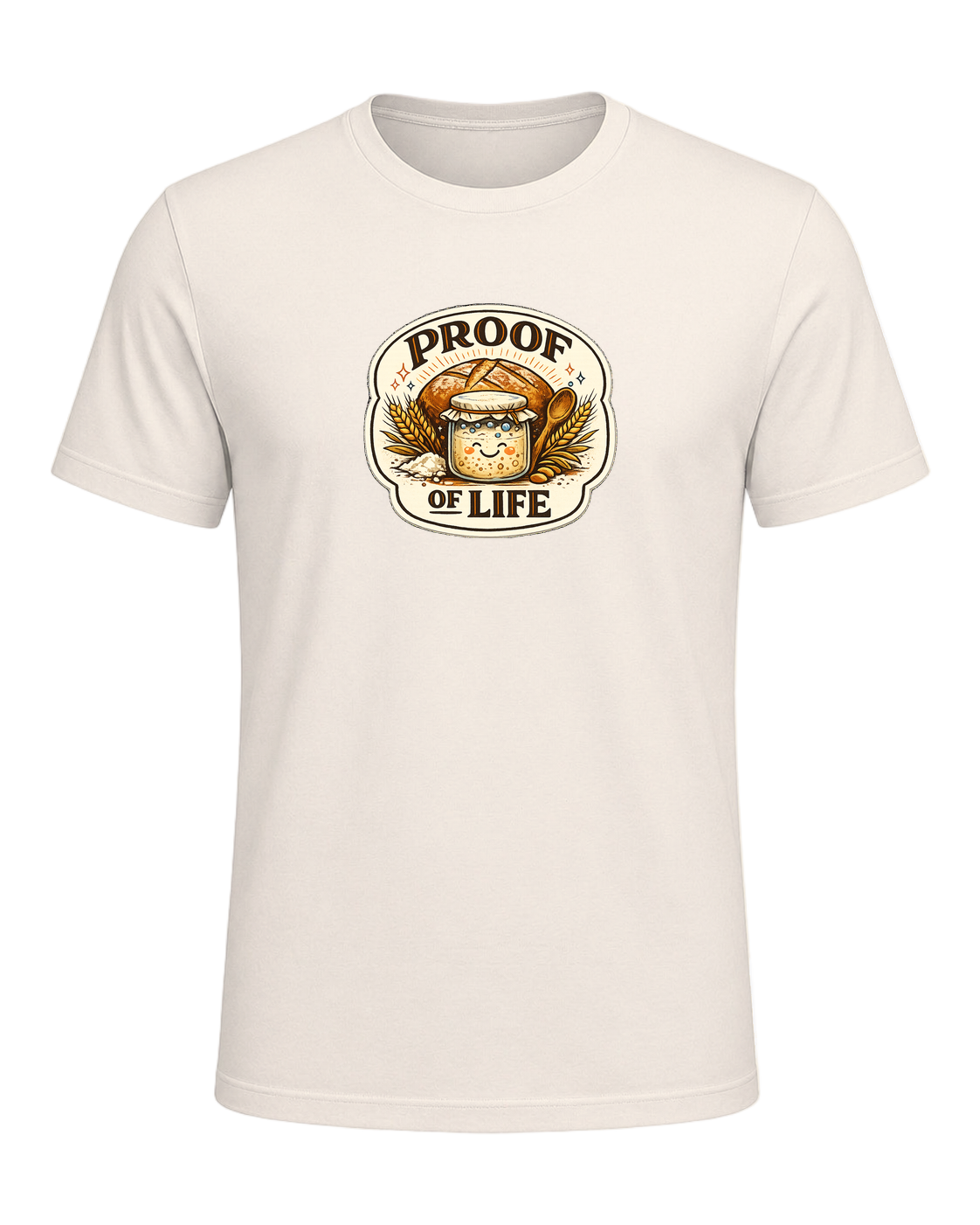 Proof Of Life Tee — Natural
