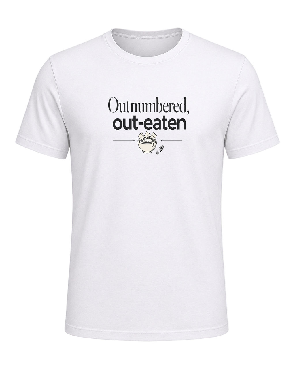 Outnumbered, out-eaten — White