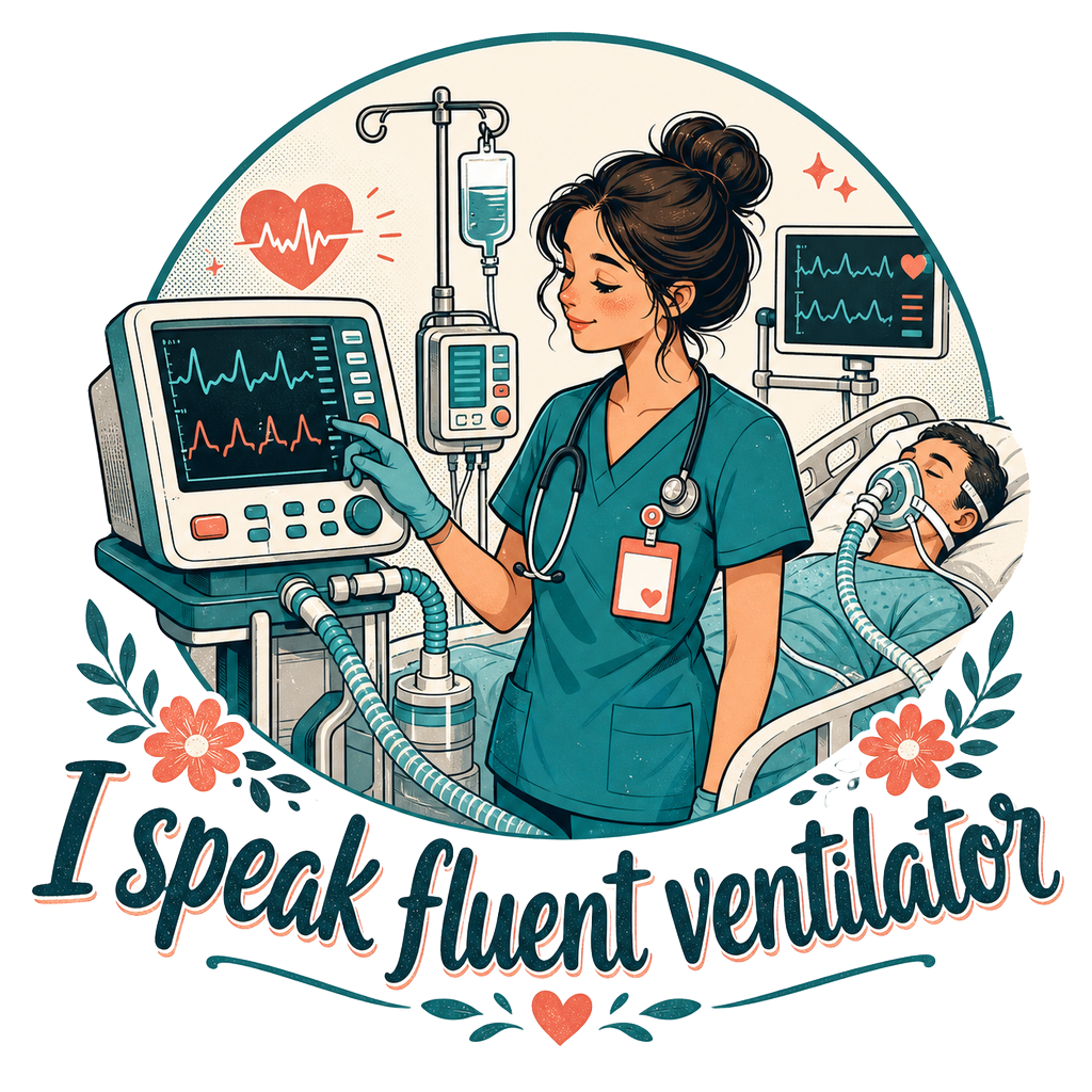 I speak fluent ventilator