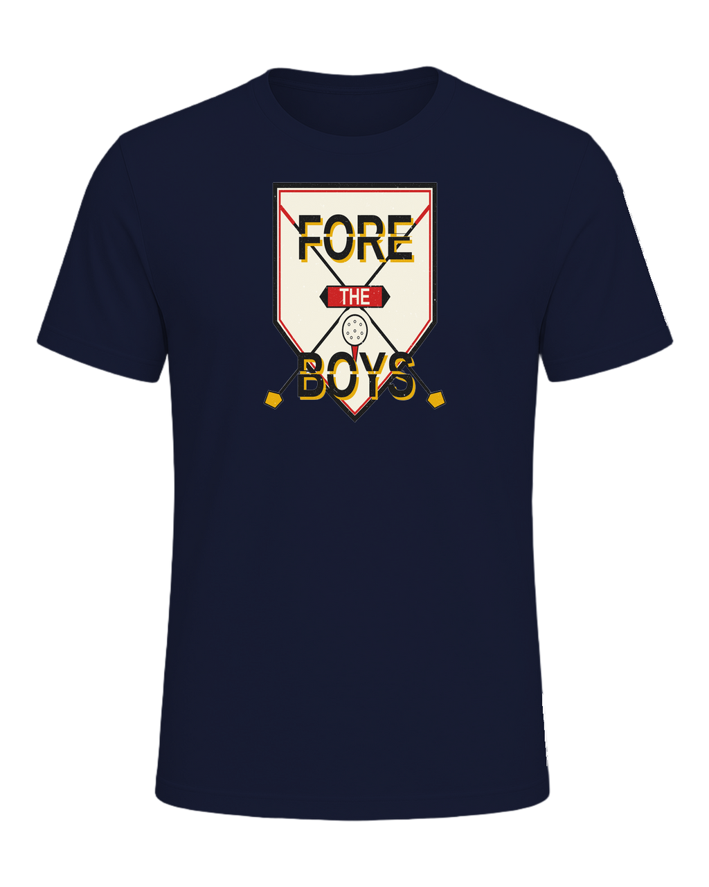 FORE THE BOYS — Navy