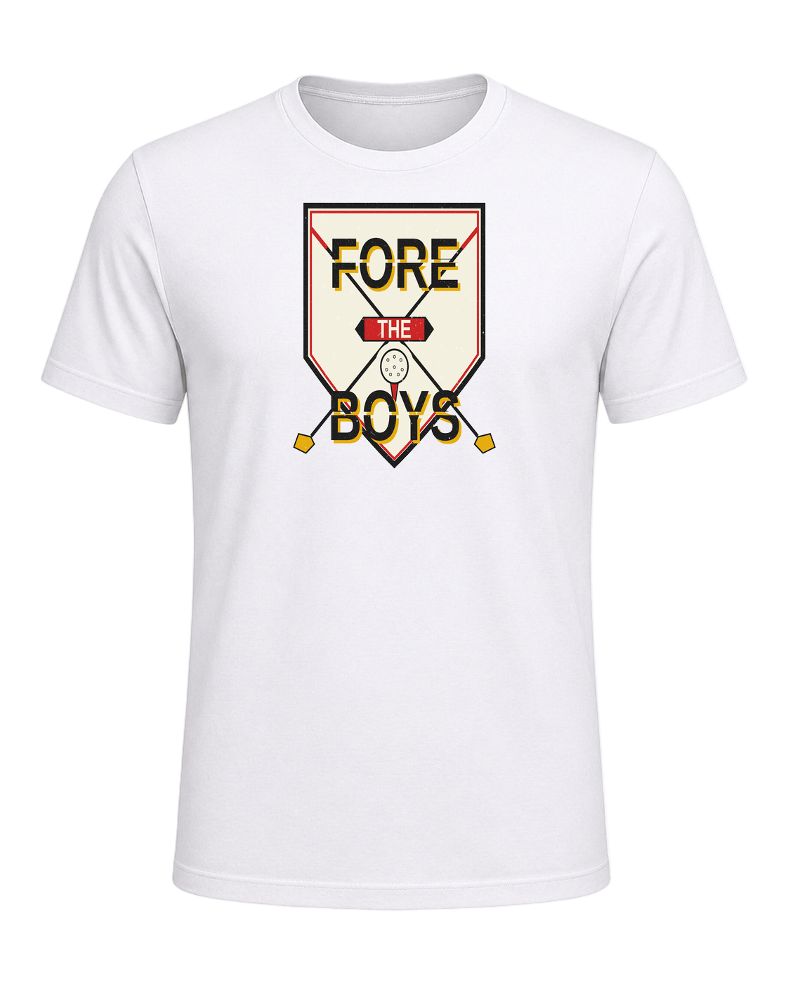 FORE THE BOYS — White