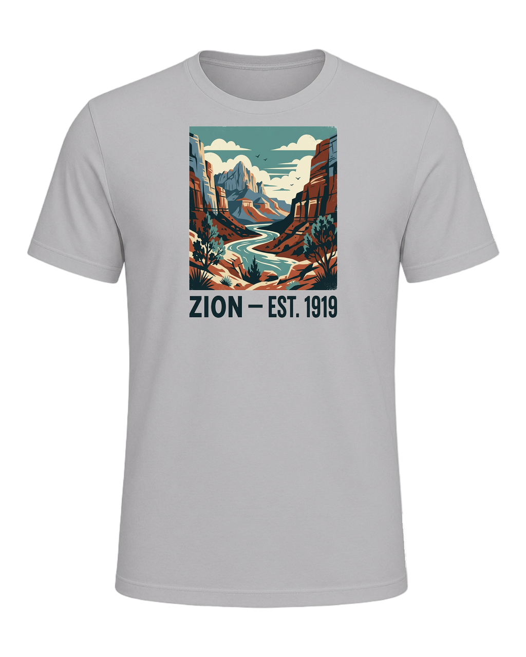 National Park Specific (WPA Style) — Athletic Heather