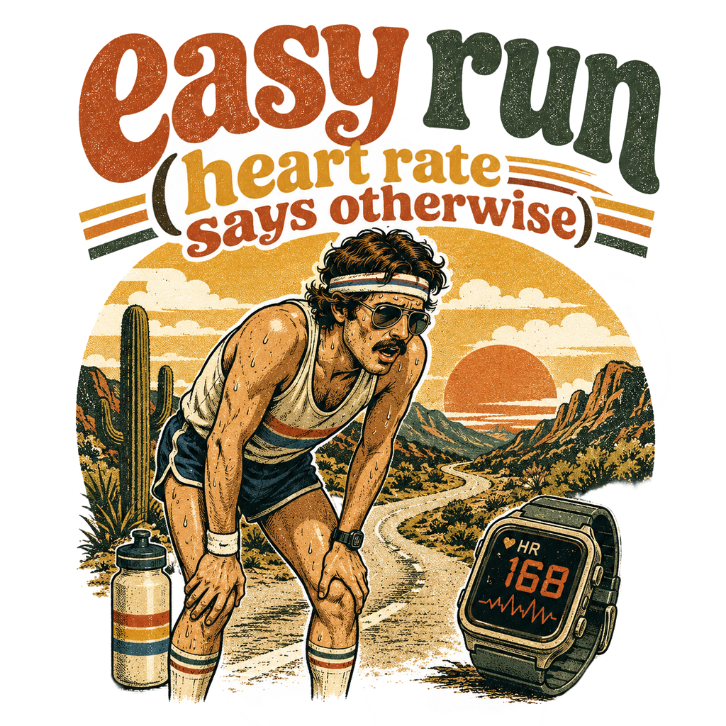 easy run (heart rate says otherwise)