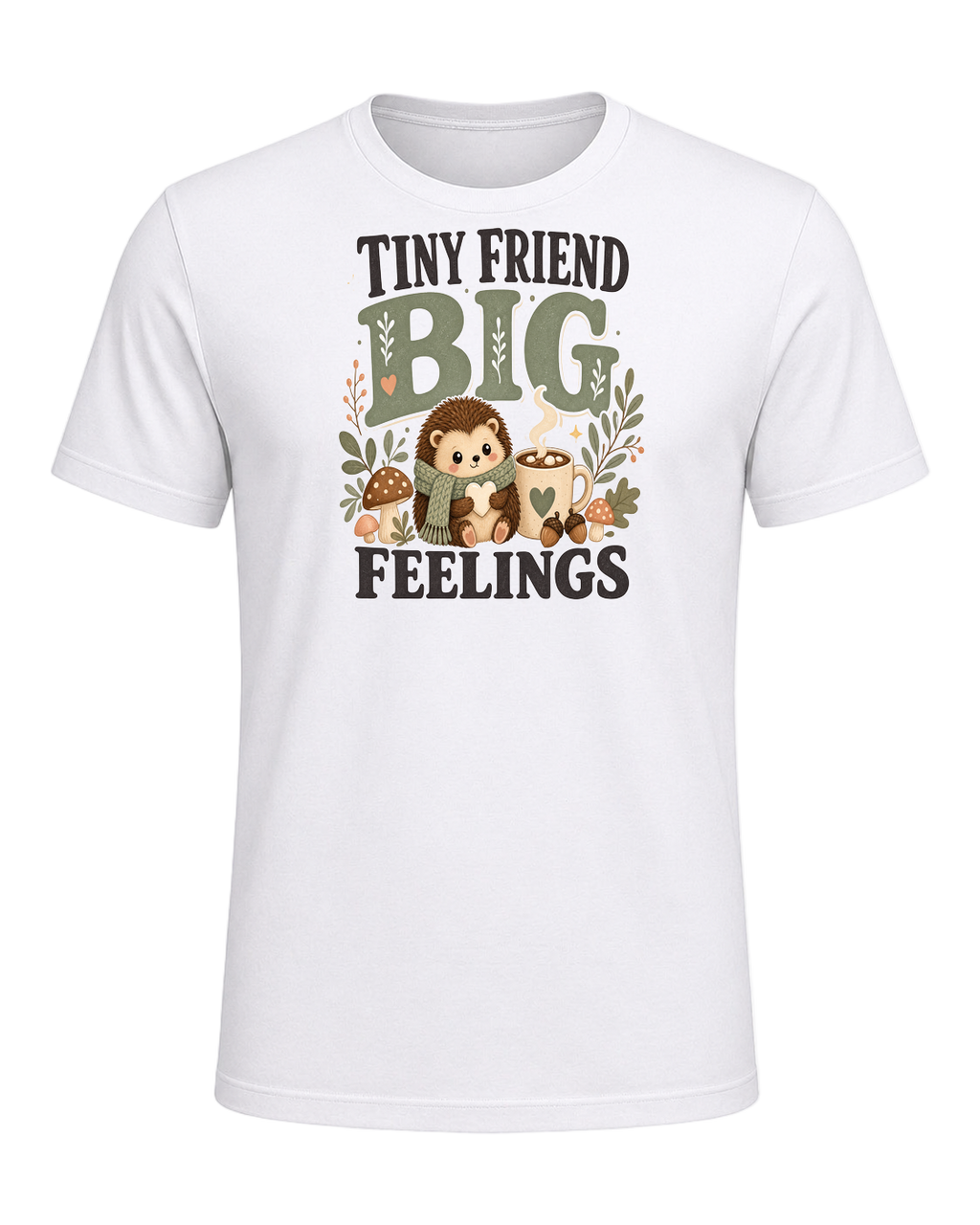 TINY FRIEND BIG FEELINGS — White