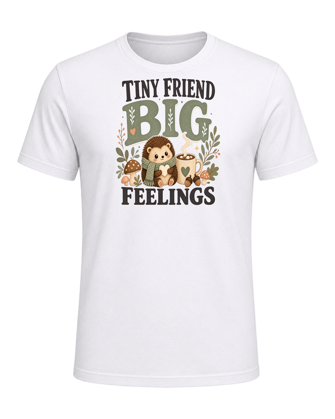 TINY FRIEND BIG FEELINGS — White